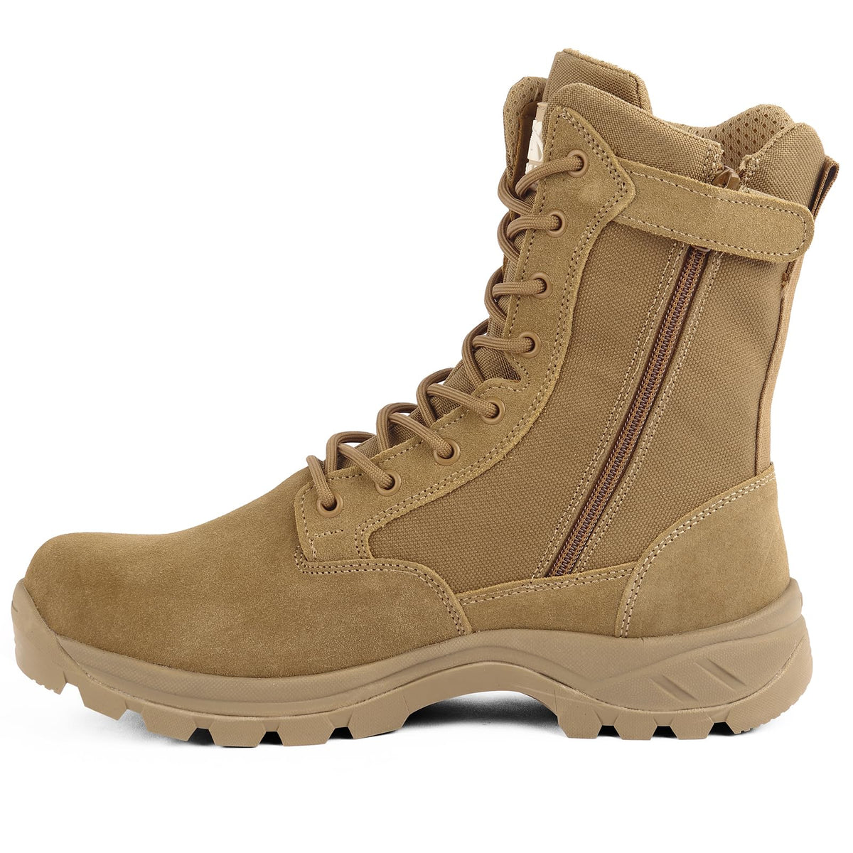Lightweight Tactical Boots with Side Zipper E5179