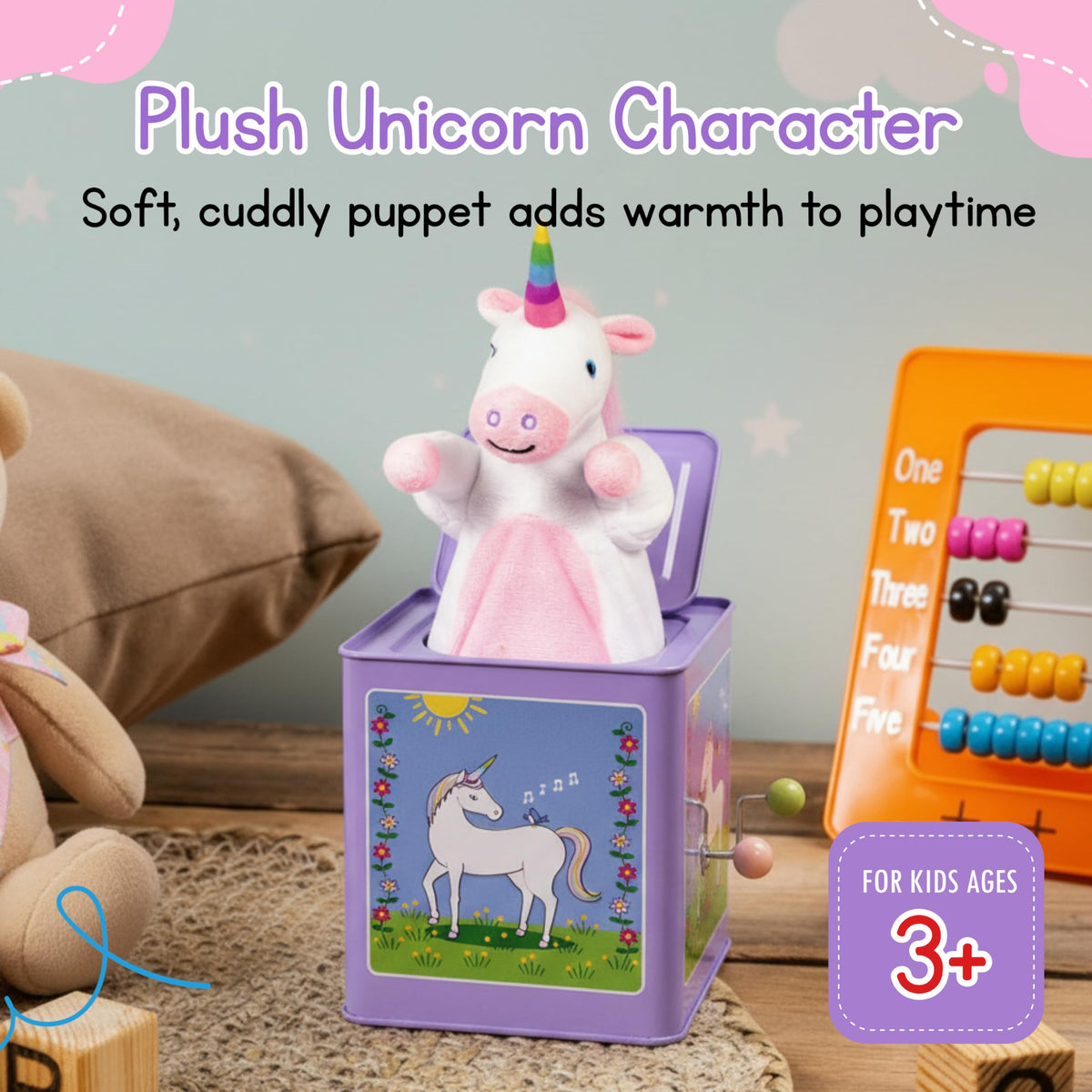 Unicorn Jack in the Box K4988