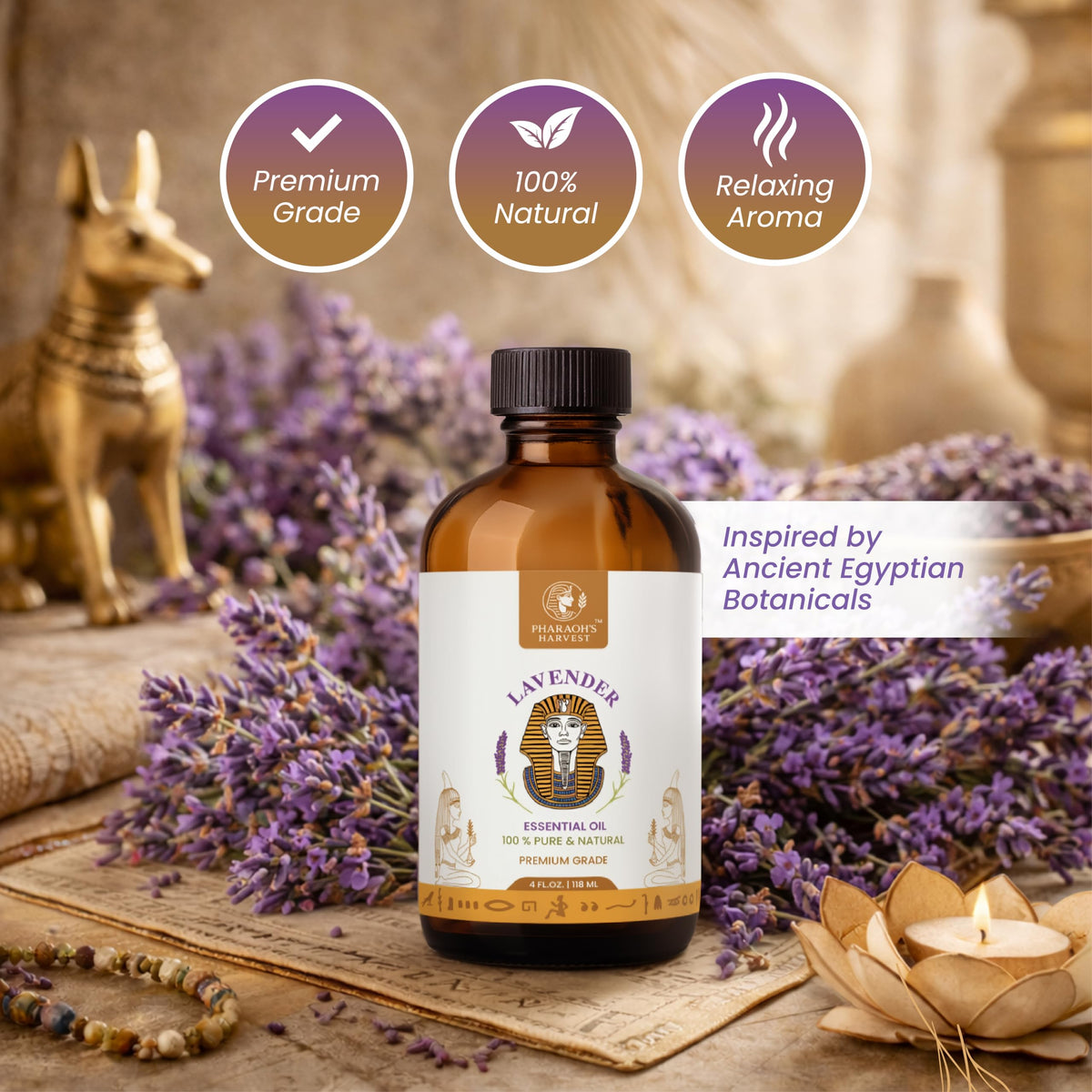 Lavender Essential Oil 4 Fl Oz E50240
