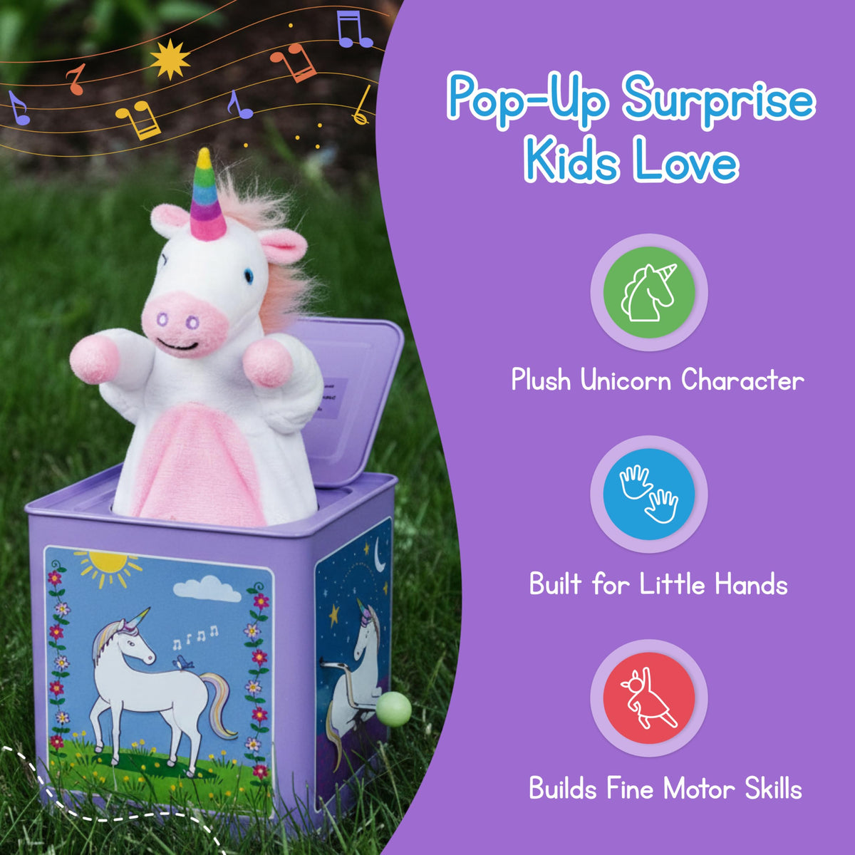 Unicorn Jack in the Box K4988