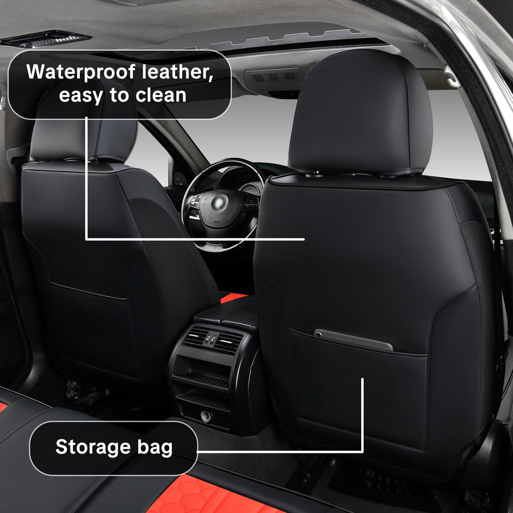 Universal Car Seat Covers Full Set 5 Seats N4622