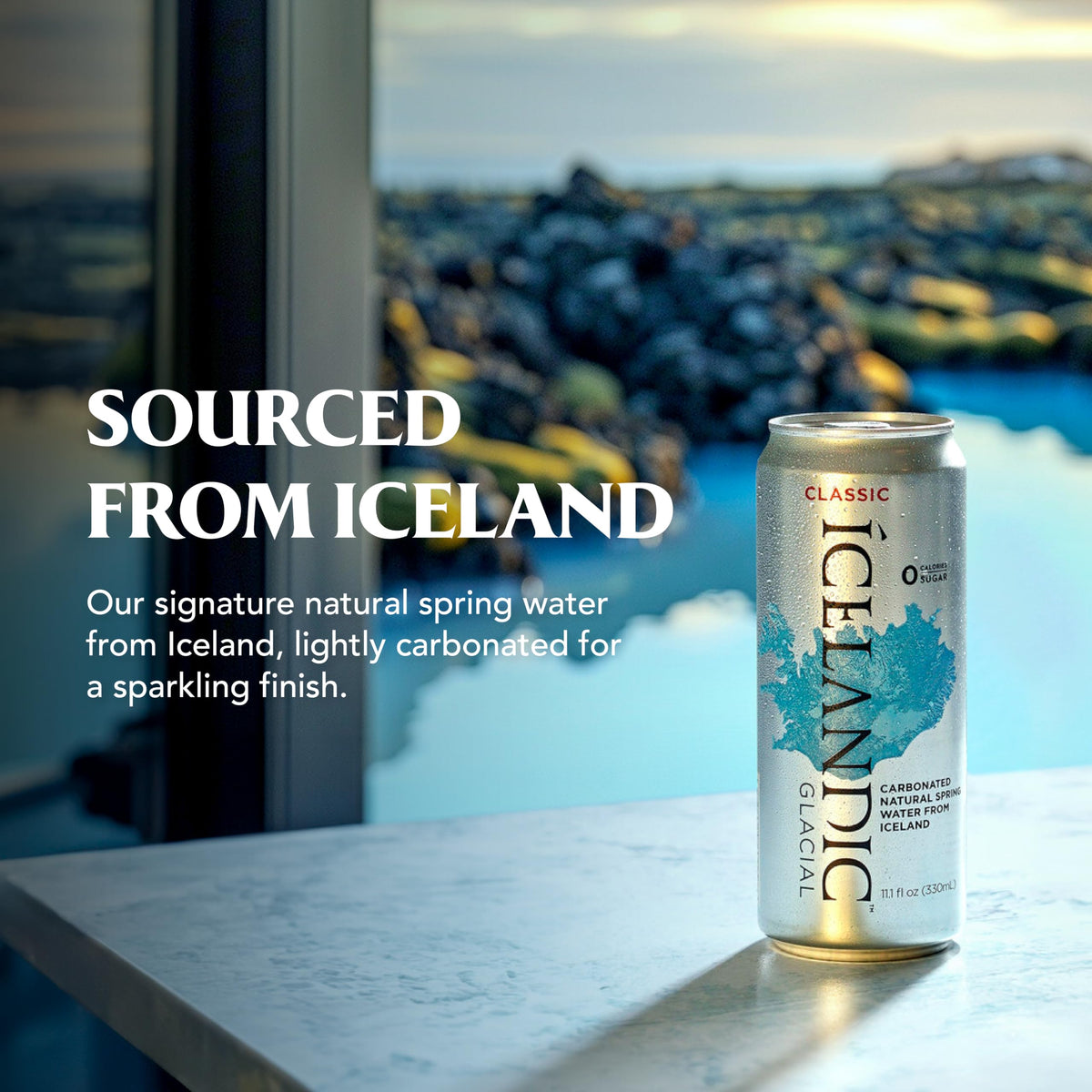 Sparkling Water 330 ml Cans Pack of 10 E972