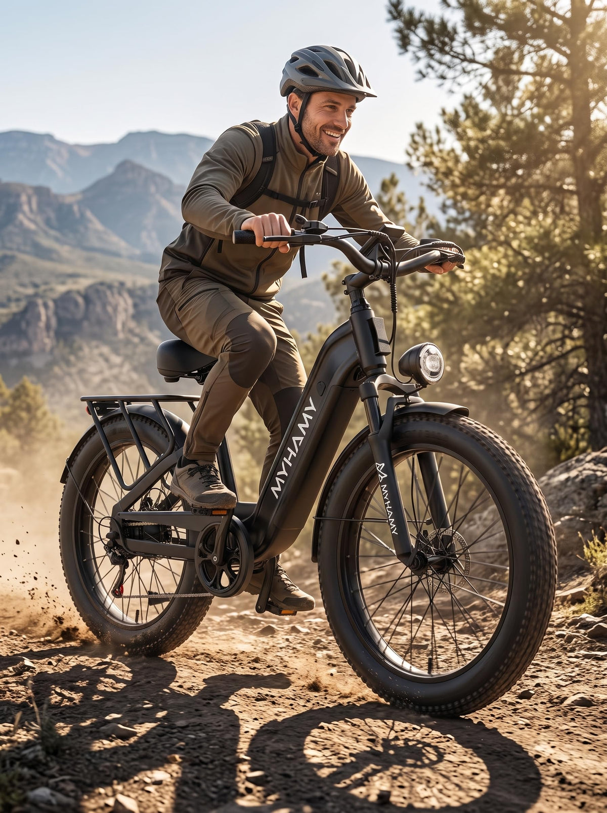 2000W Electric Bike 24 Fat Tire 48V 18Ah Step-Thru T99946