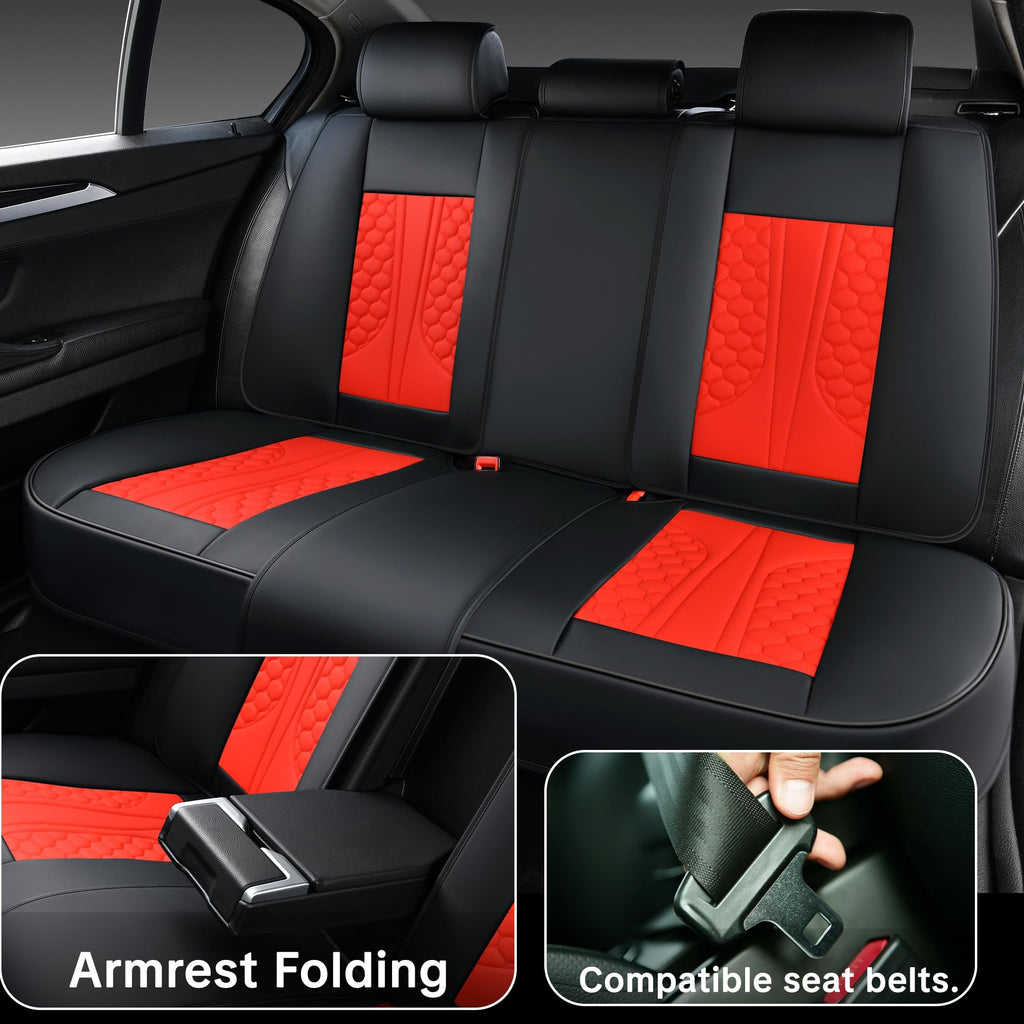 Universal Car Seat Covers Full Set 5 Seats N4622