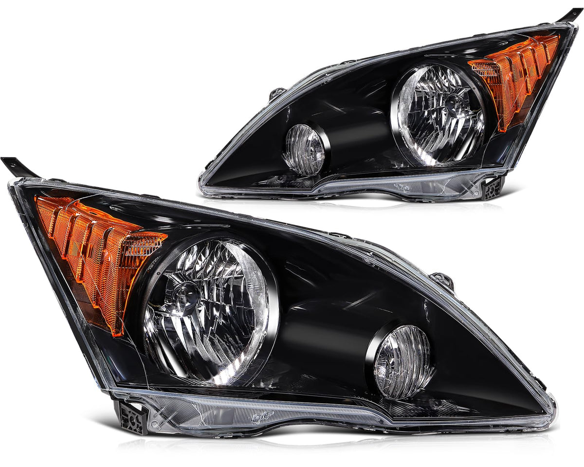 Chrome Housing Clear Corner Headlight Assembly G309165
