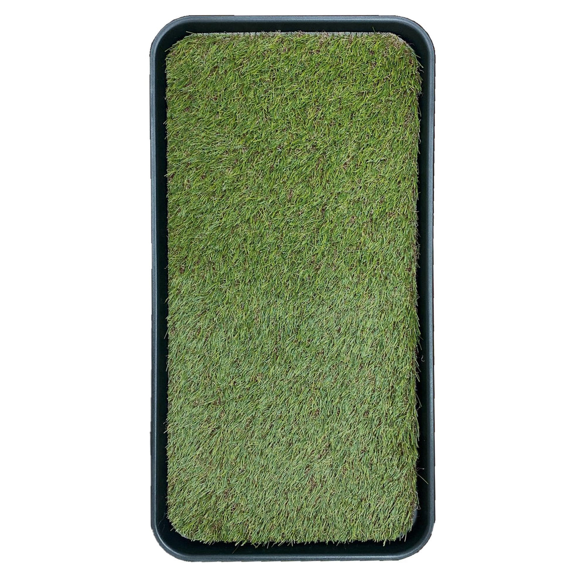 Artificial Grass Puppy Potty Training Pad with Tray, 15" x 30" Reusable H30563