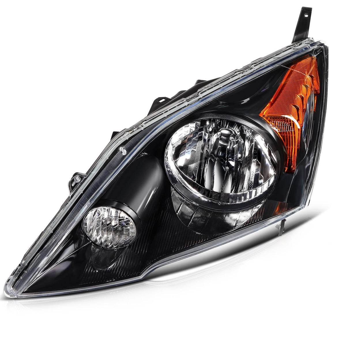 Chrome Housing Clear Corner Headlight Assembly G309165