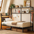 Twin Size Metal Bed Frame with Headboard X231