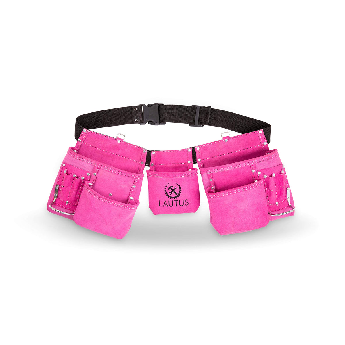 Pink 11 Pockets Tool Belt U67360