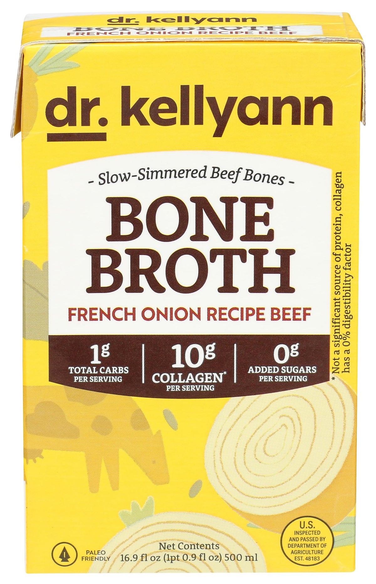 French Onion Bone Broth 16.9 Ounce B362831