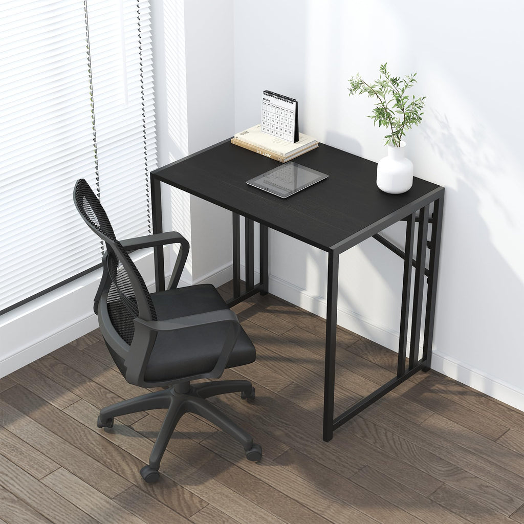 Folding Computer Desk 32 inch Black V707