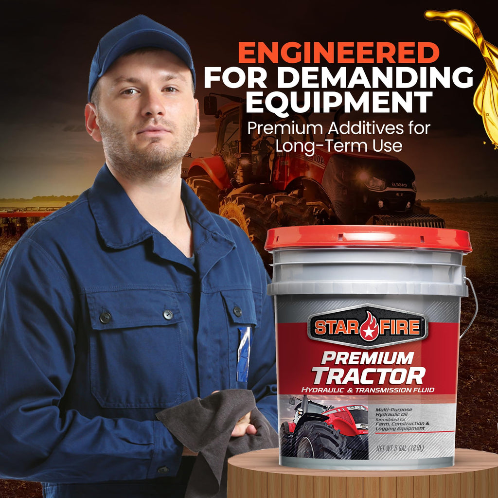 Tractor Hydraulic & Transmission Fluid 5 Gallon Pail H37914