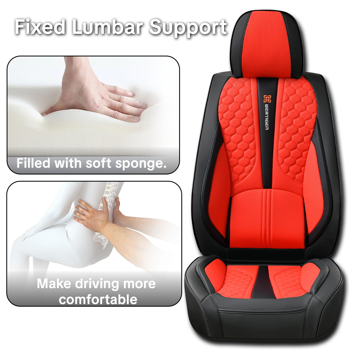 Universal Car Seat Covers Full Set 5 Seats N4622