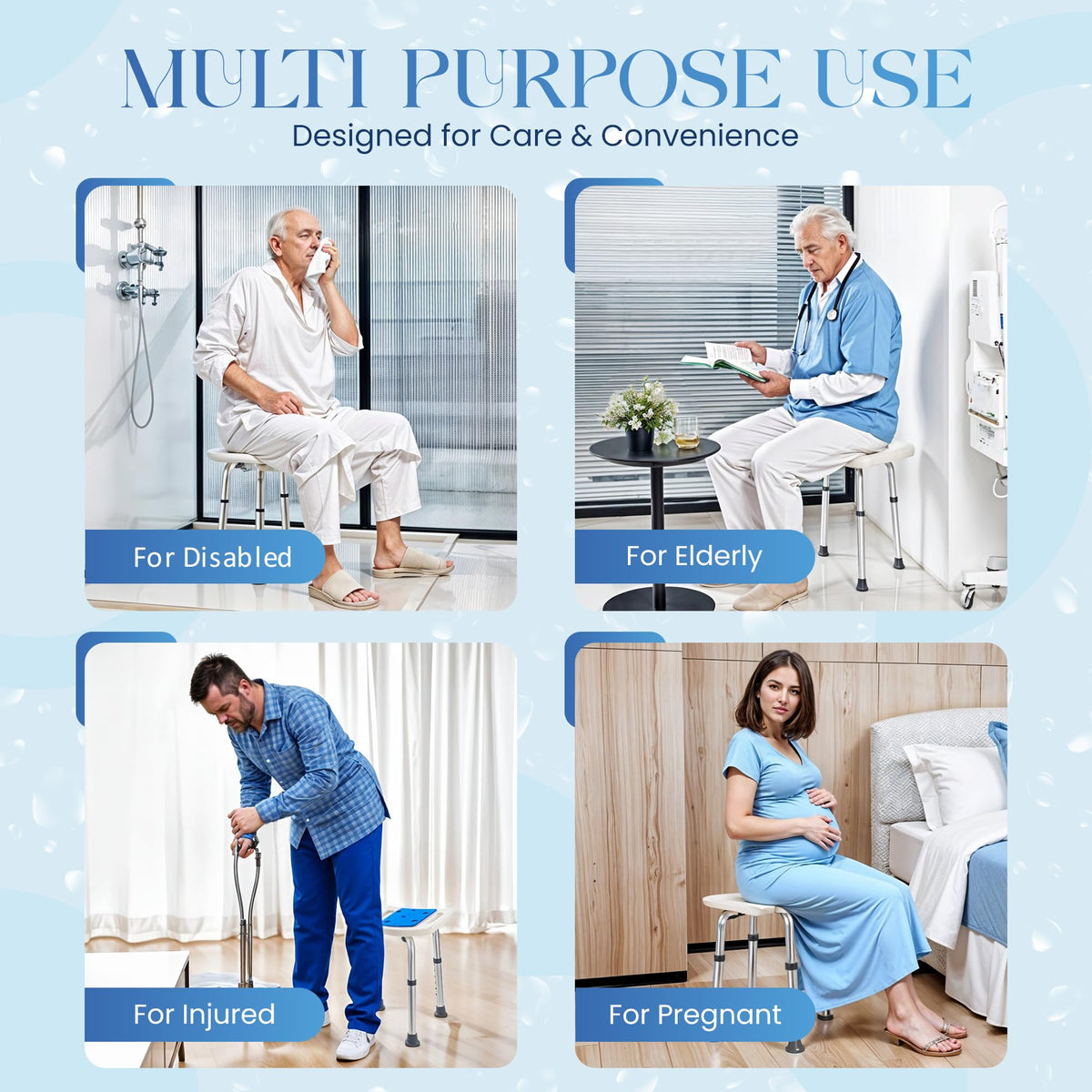 Shower Chair and Bathtub Bench A37778