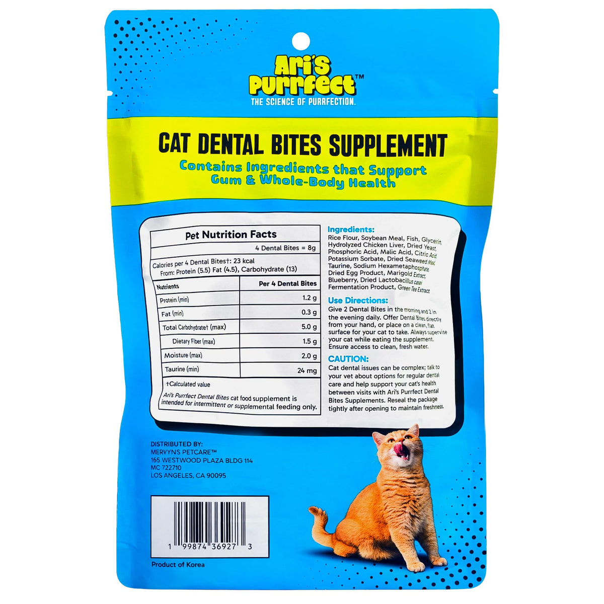 Cat Dental Chew Stick Bites Supplement with Taurine Z79123