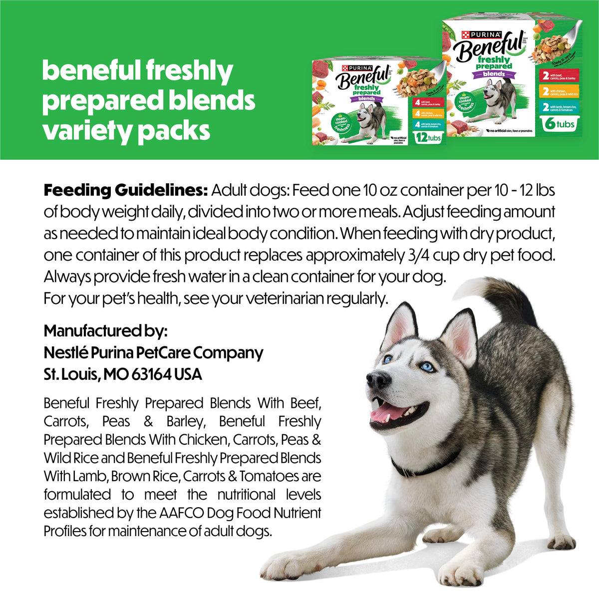 Wet Dog Food 12 10 oz Tub W82041