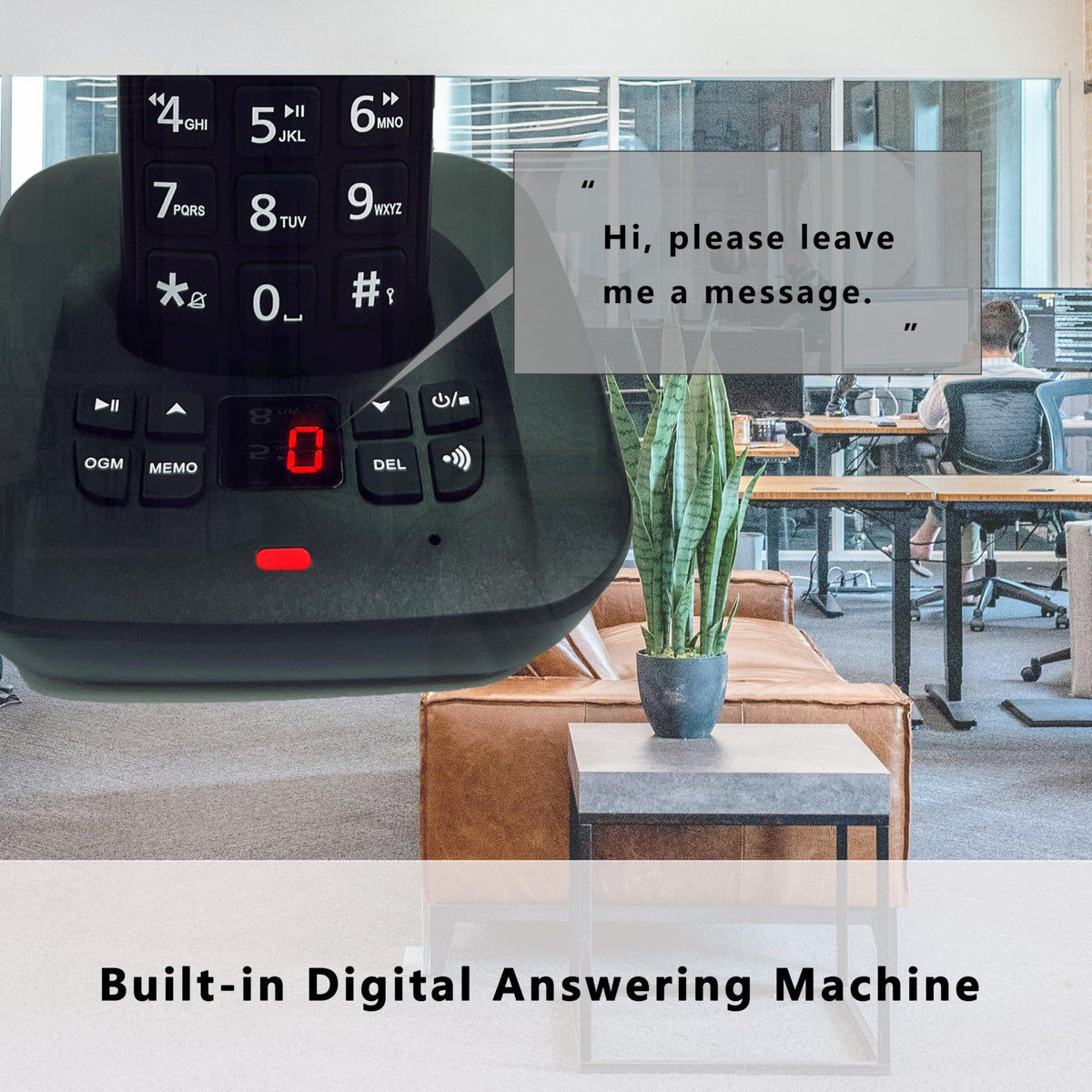 DECT Cordless Phone with Answering Machine N93258