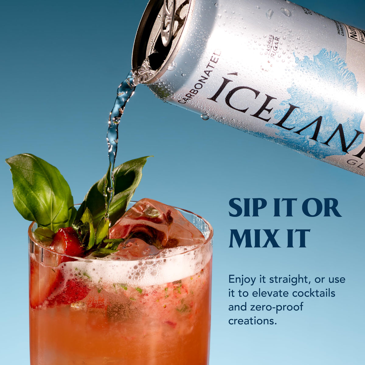 Sparkling Water 330 ml Cans Pack of 10 E972