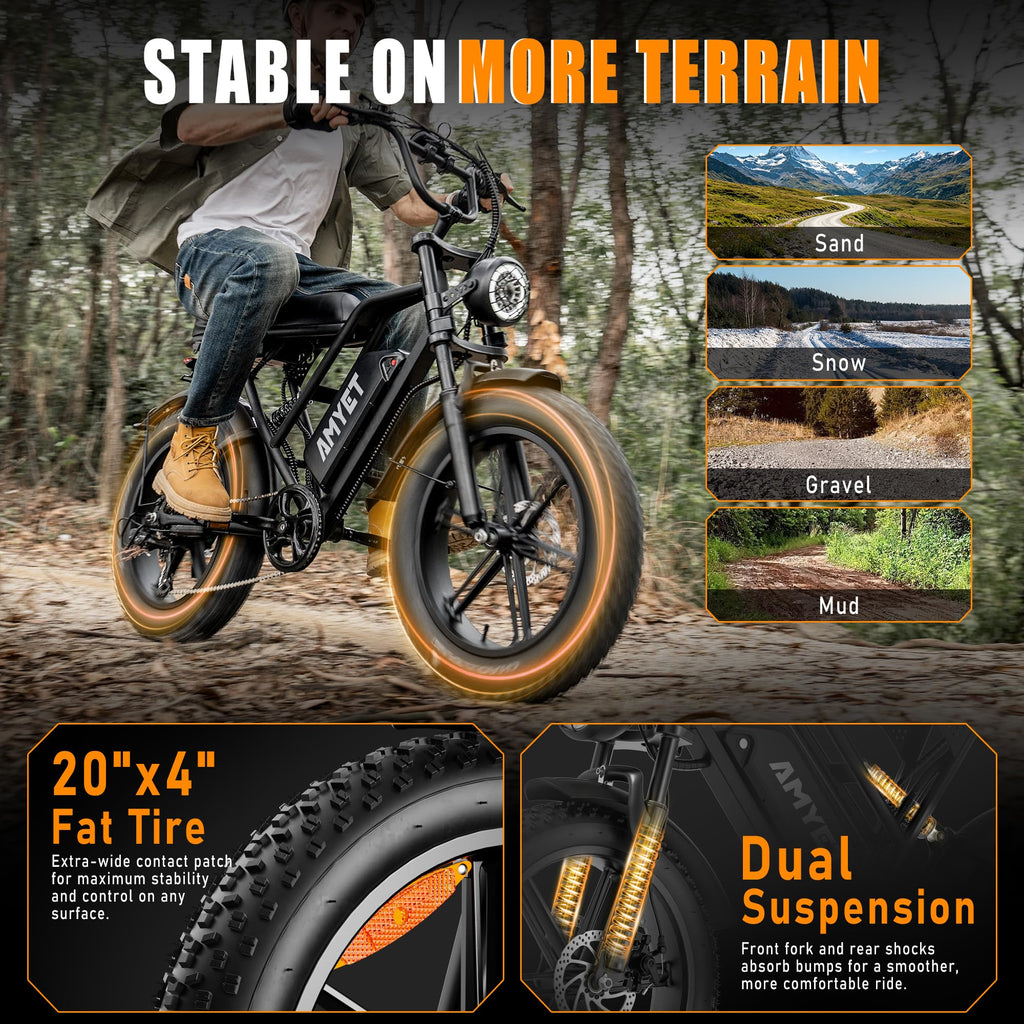 20'' Fat Tire Electric Bike O5941